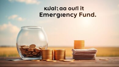 emergency fund, financial planning, saving money