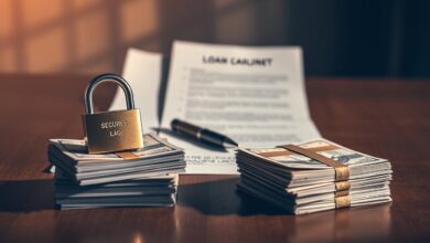 secured loan, unsecured loan, credit types