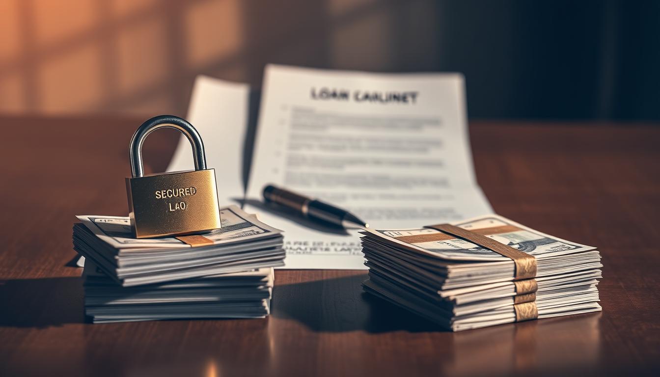 secured loan, unsecured loan, credit types