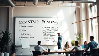 startup funding, business loan, investors